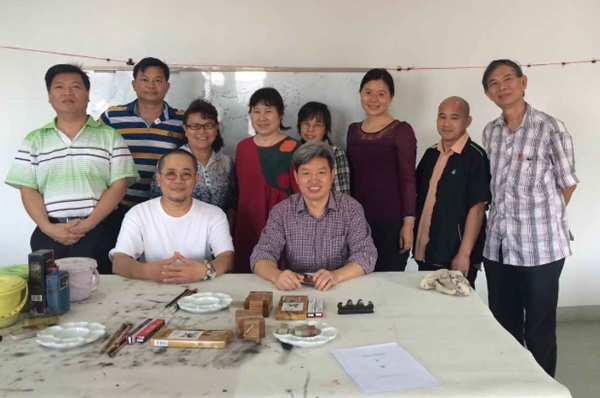图为培训班现场