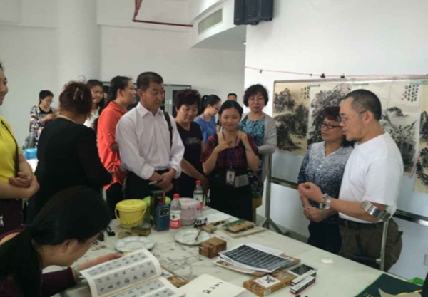 图为培训班现场