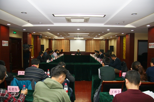 图为宣讲习近平总书记重要指示精神