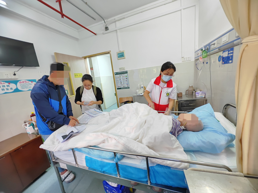 越秀区2024年下半年第一批肢体上门评残服务现场照